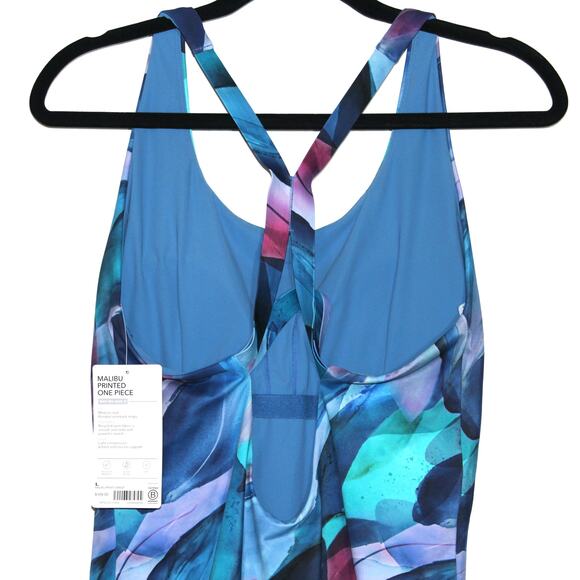 Athleta Malibu Printed One Piece Swimsuit NWT Size Large - Picture 8 of 8